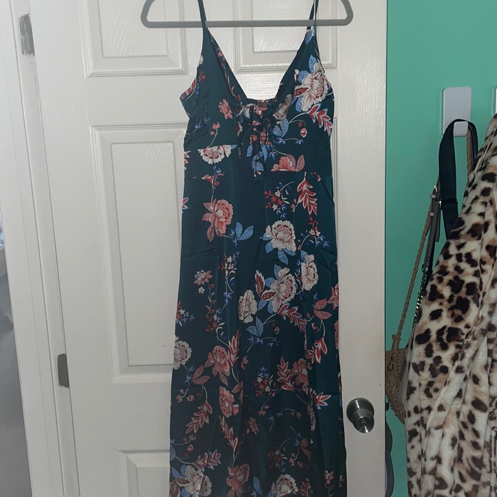 Womens Midi Floral dress